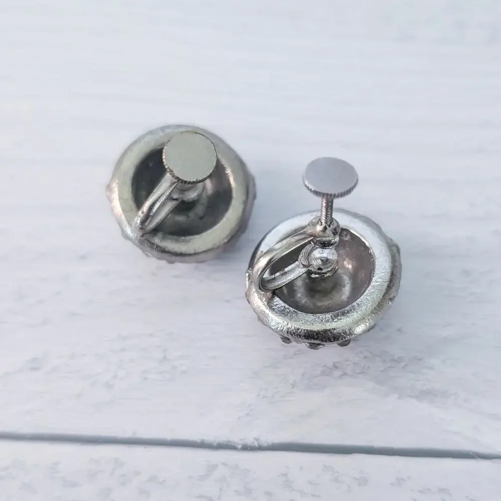 Vintage screw earrings